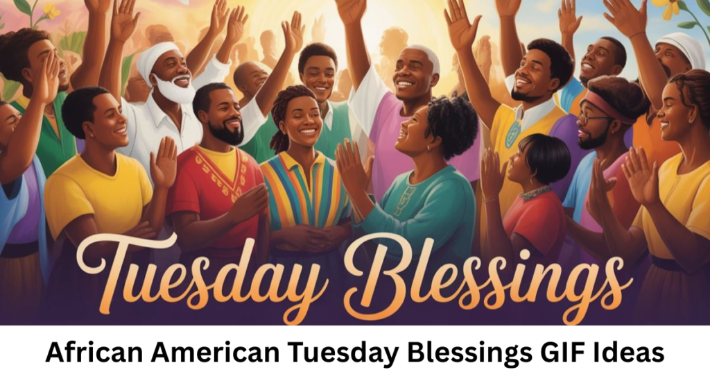 African American Tuesday Blessings GIF Ideas