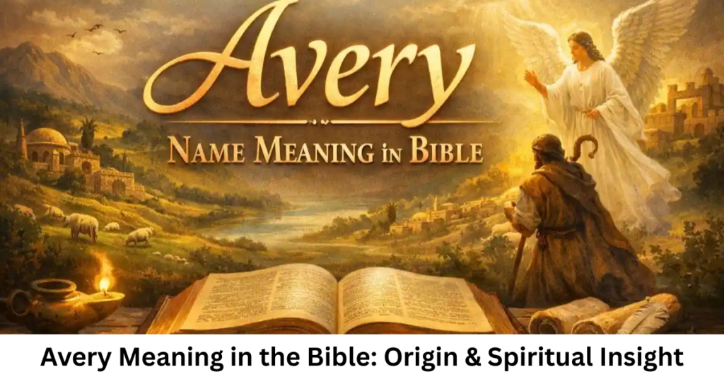 Avery Meaning in the Bible: Origin & Spiritual Insight
