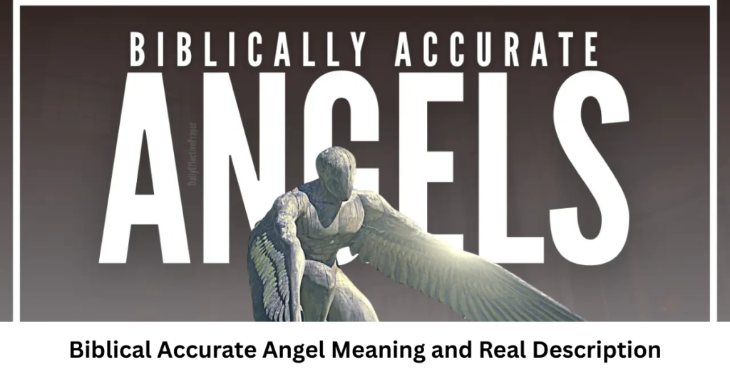 Biblical Accurate Angel Meaning and Real Description