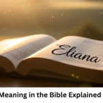Eliana Meaning in the Bible Explained Clearly