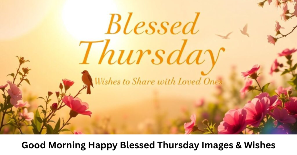 Good Morning Happy Blessed Thursday Images & Wishes