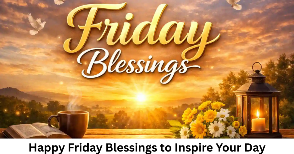 Happy Friday Blessings to Inspire Your Day