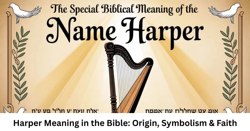 Harper Meaning in the Bible: Origin, Symbolism & Faith