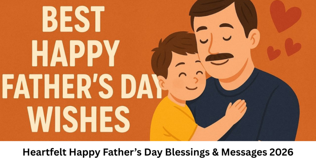 Heartfelt Happy Father’s Day Blessings & Messages 2026