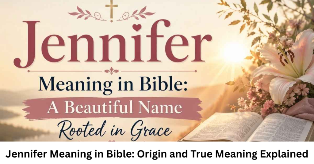 Jennifer Meaning in Bible: Origin and True Meaning Explained