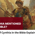 Meaning of Cynthia in the Bible Explained Clearly