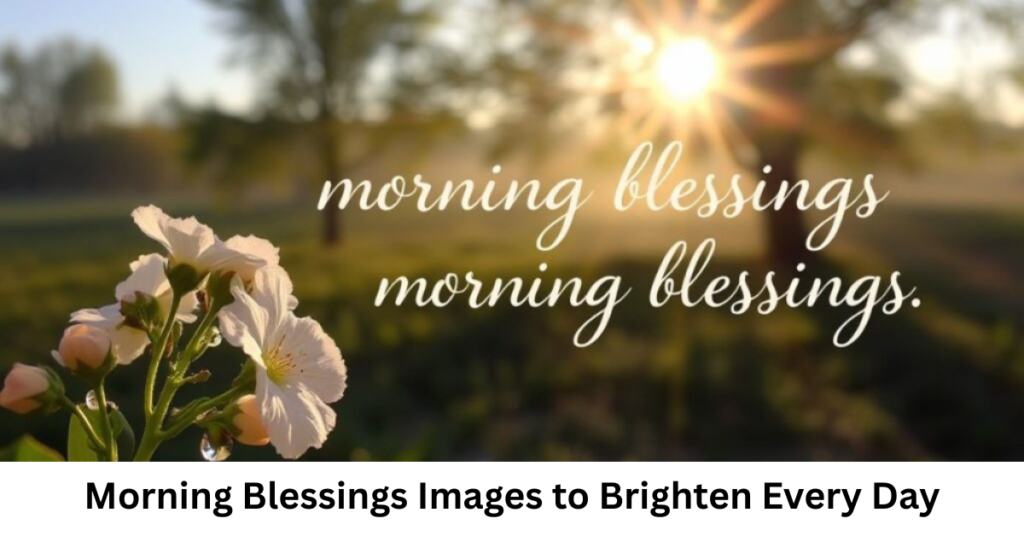 Morning Blessings Images to Brighten Every Day