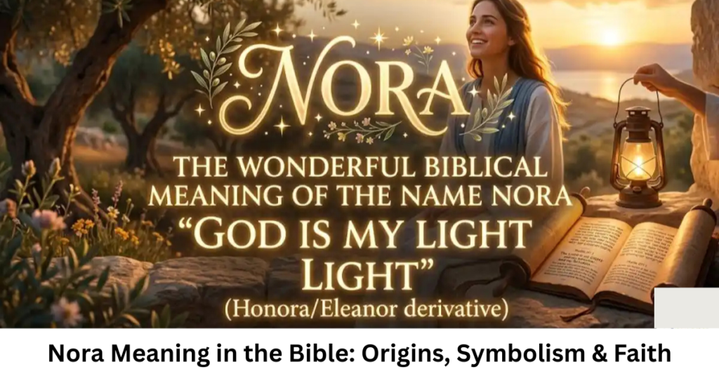 Nora Meaning in the Bible: Origins, Symbolism & Faith