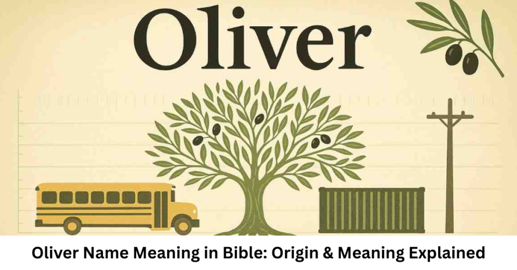 Oliver Name Meaning in Bible: Spiritual Origin & Symbolism