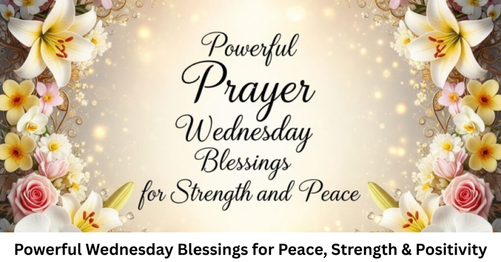 Powerful Wednesday Blessings for Peace, Strength & Positivity