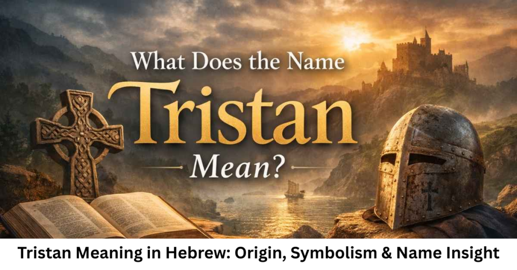 Tristan Meaning in Hebrew: Origin, Symbolism & Name Insight