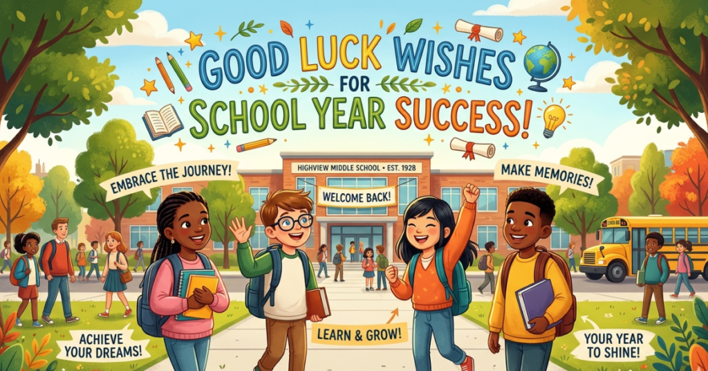 Best Good Luck Wishes for School Year Success