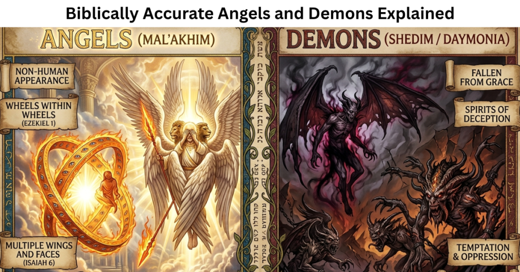 Biblically Accurate Angels and Demons Explained
