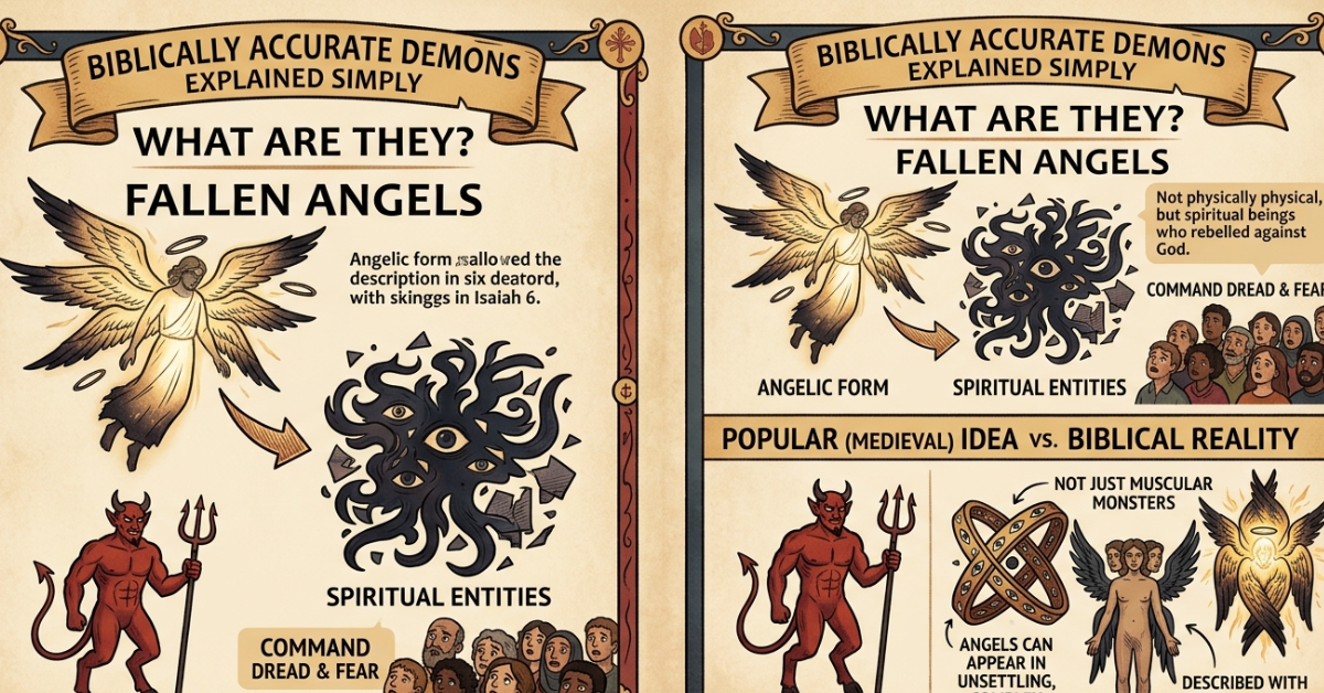 Biblically Accurate Demons Explained Simply
