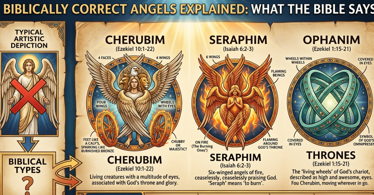 Biblically Correct Angels Explained: What Bible Says