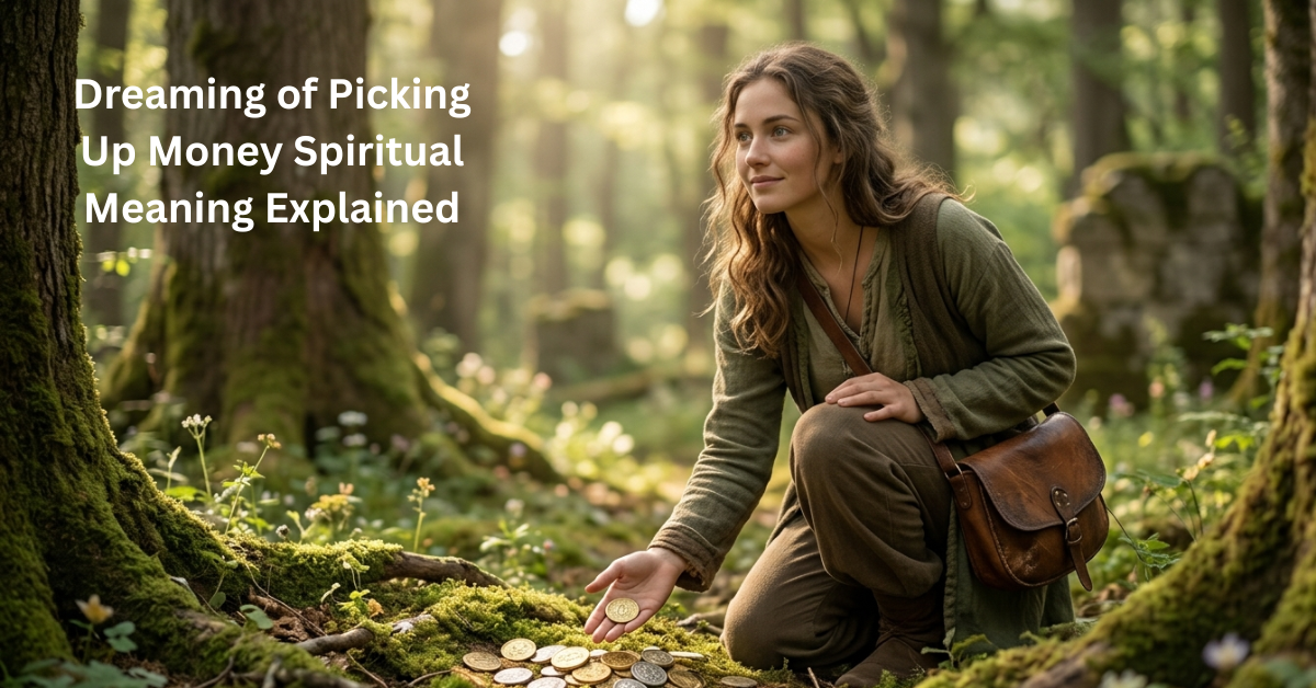 Dreaming of Picking Up Money Spiritual Meaning Explained