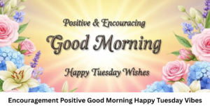 Encouragement Positive Good Morning Happy Tuesday Vibes