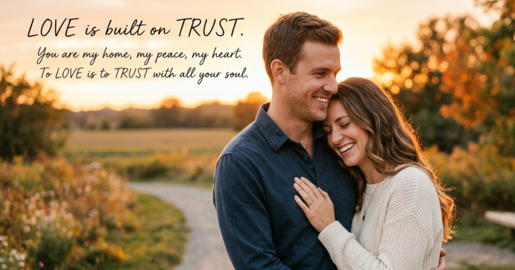 Heartfelt Love and Trust Messages for Her, Him & Couples