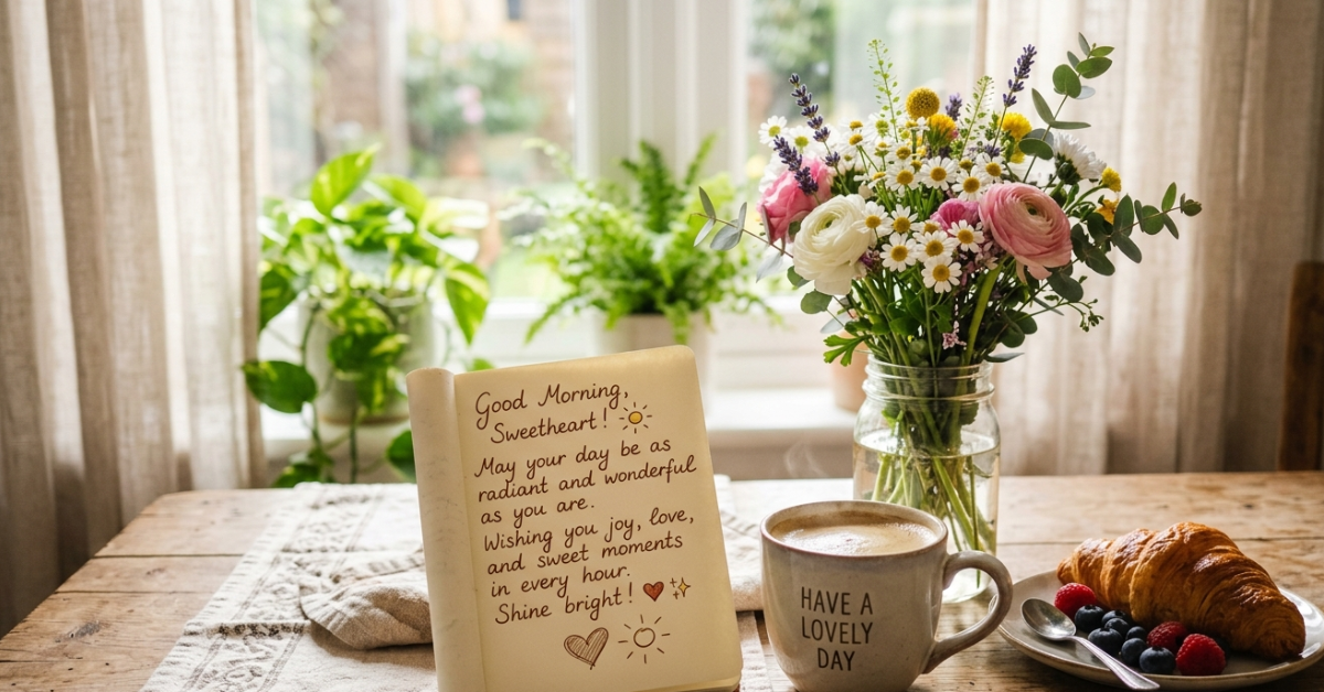 Sweet Good Morning Messages: Heartfelt Wishes & Ideas