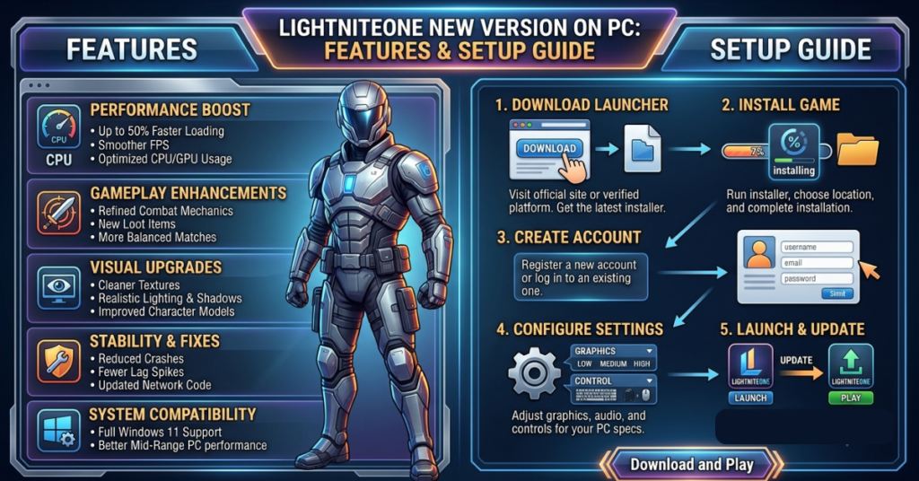 LightniteOne New Version on PC: Features and Setup Guide