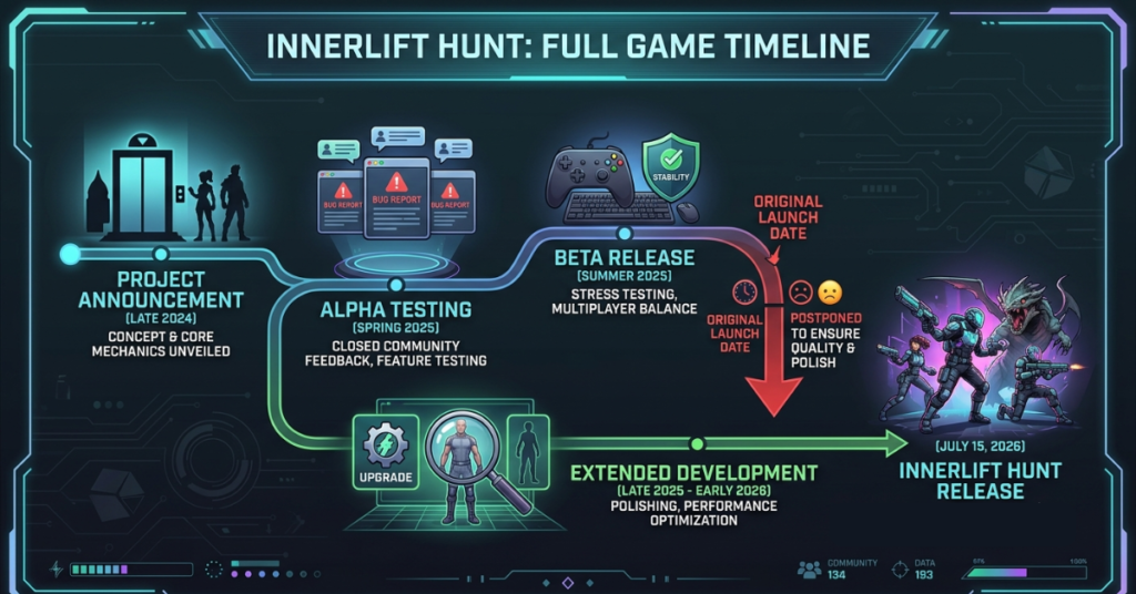 When Was InnerLiftHunt Released? Full Game Timeline