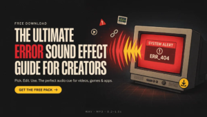 Error Sound Effect