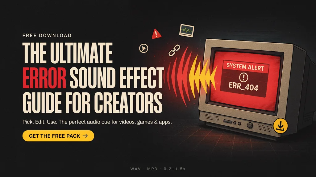 Error Sound Effect