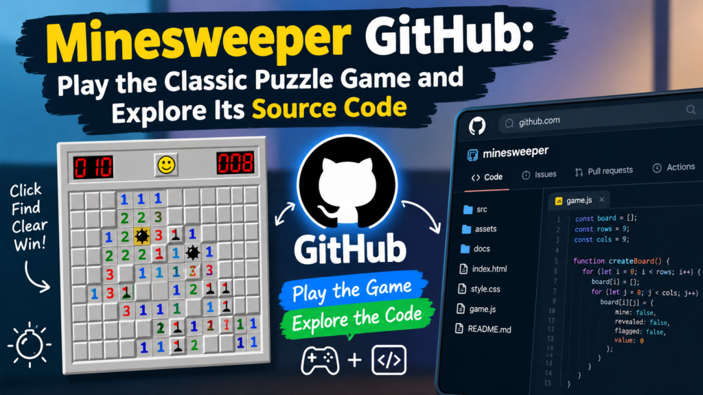 Minesweeper GitHub: Play the Classic Puzzle Game and Explore Its Source Code